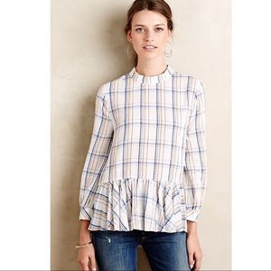 Anthropologie Maeve Sava Swing Top